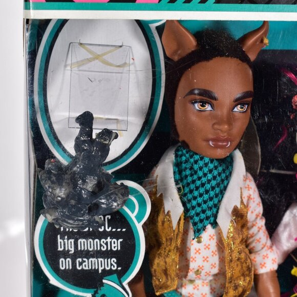 Monster High Draculaura and Clawd Wolf Doll Giftset Complete NIB